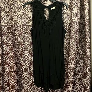 Urban Outfitters Staring at Stars Black romper